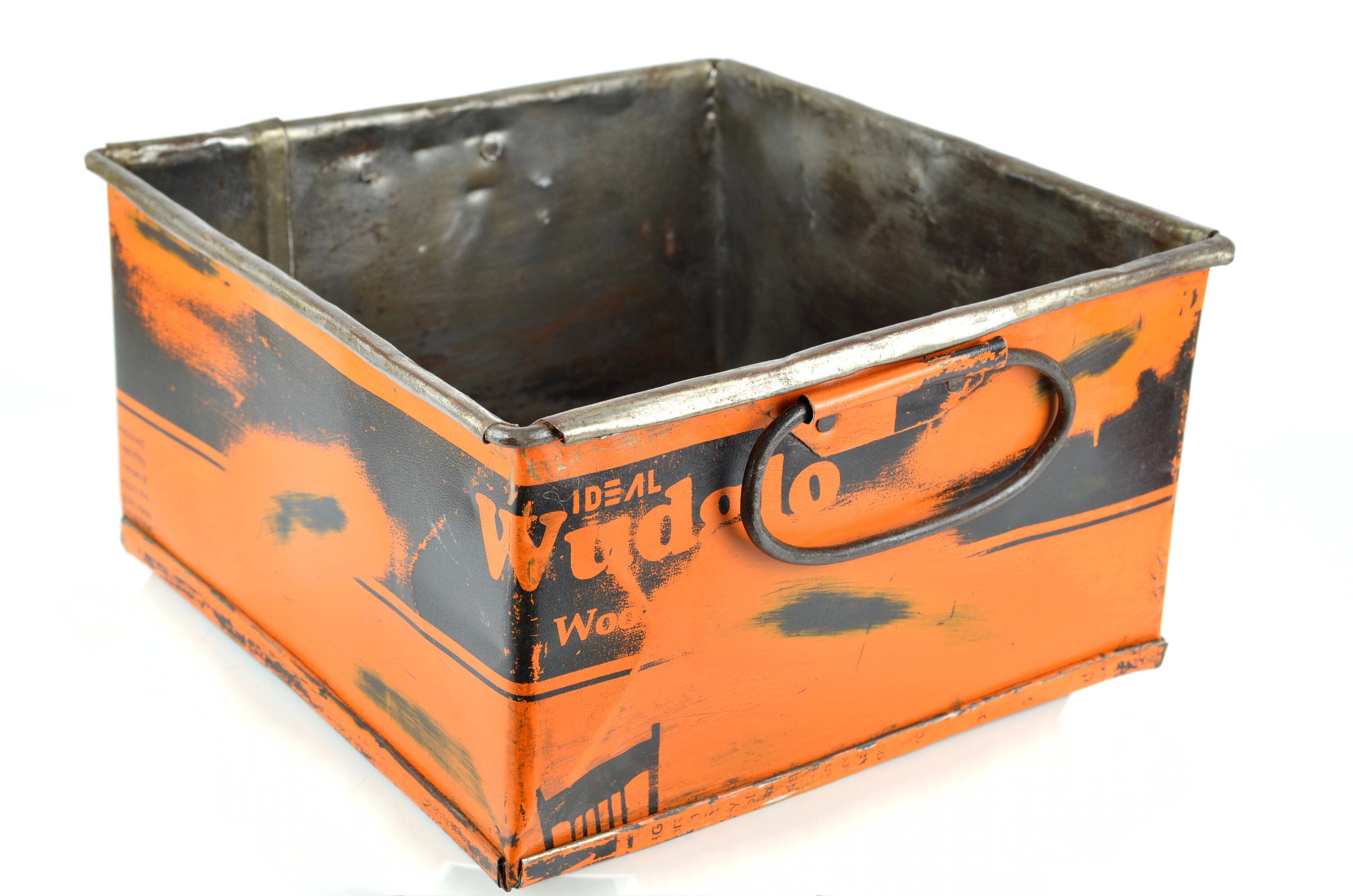 Caja de almacenamiento en metal en estilo Shabby vintage con | Etsy