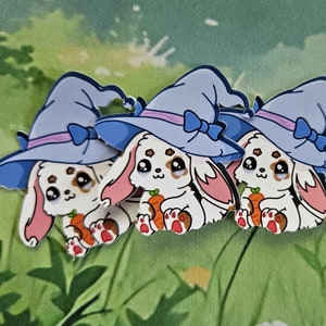 Sticker - Cute Witch Rabbit - Eden by HerynDesign