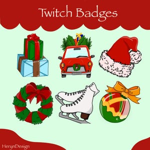 Wspomnienia Świąt Bożego Narodzenia / Tradycyjne: x6 odznak Twitch