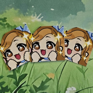 Sticker- Cute Girl WOW