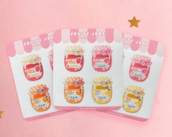 Jam Jar Sticker Sheet