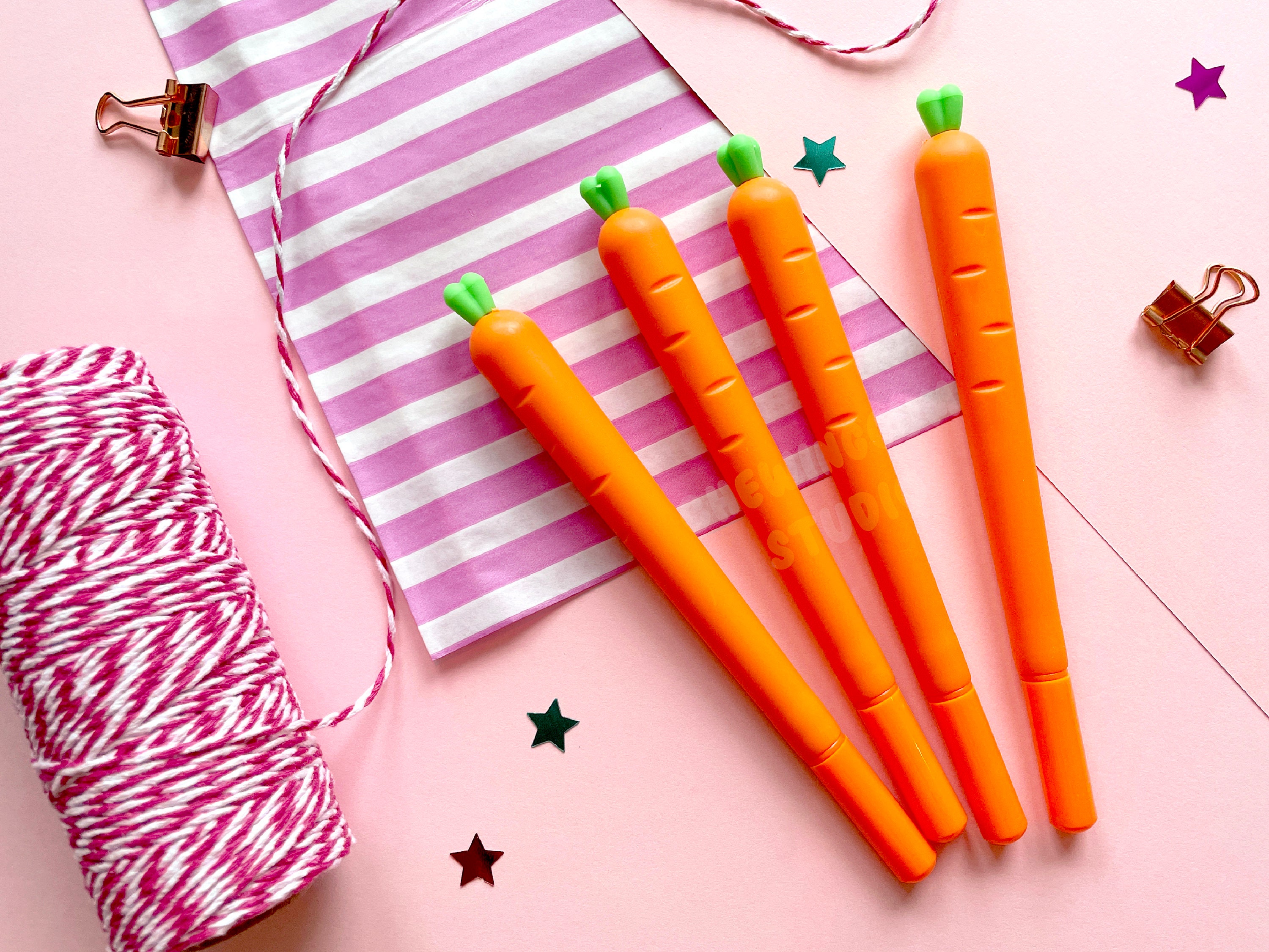 Carrot Pen Planner Pen Journal Pen Novelty Pen Cute Etsy