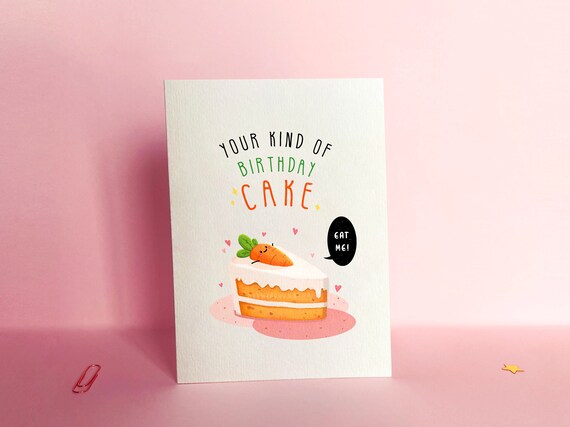 Carrot Cake | Greeting Card Carrot Cake | Greeting Card