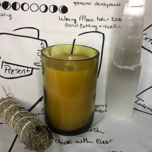 Soy wax Chardonnay Wine candle