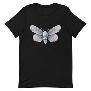 White Moth Short-Sleeve Unisex T-Shirt
