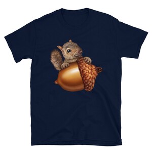 Linda camiseta ardilla
