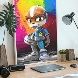 Ratchet And Clank Gamer Art / Print Art / Digital Download