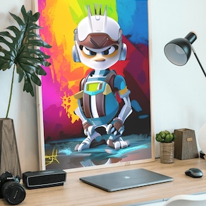 Ratchet And Clank Gamer Art / Print Art / Digital Download