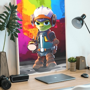 Ratchet And Clank Gamer Art / Print Art / Digital Download