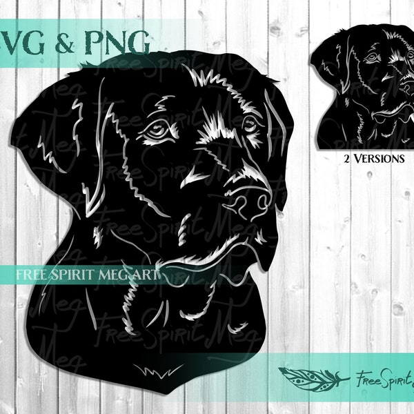 Black Labrador Retriever SVG & PNG, Chocolate Lab svg, Digital Download svg file for cricut, Yellow Lab svg, Peeking Dog svg, Labrador Head