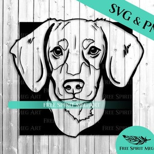 Teckel SVG & PNG, Wiener Dog svg, Doxie svg, Digital Download svg-bestand voor cricut, Versie 2