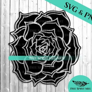 Sappige SVG & PNG, digitale download, bloem svg, boho svg, plant svg