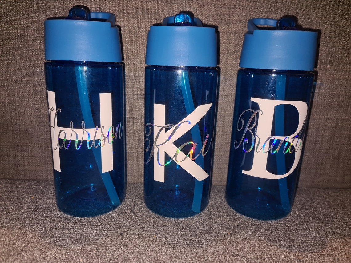 Tumbler with Initial & name Etsy