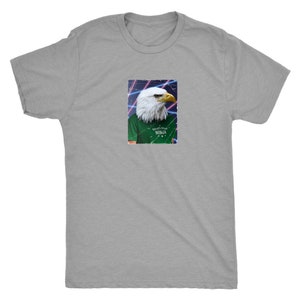SCHOOL EAGLE! T shirt - Next Level Mens Triblend