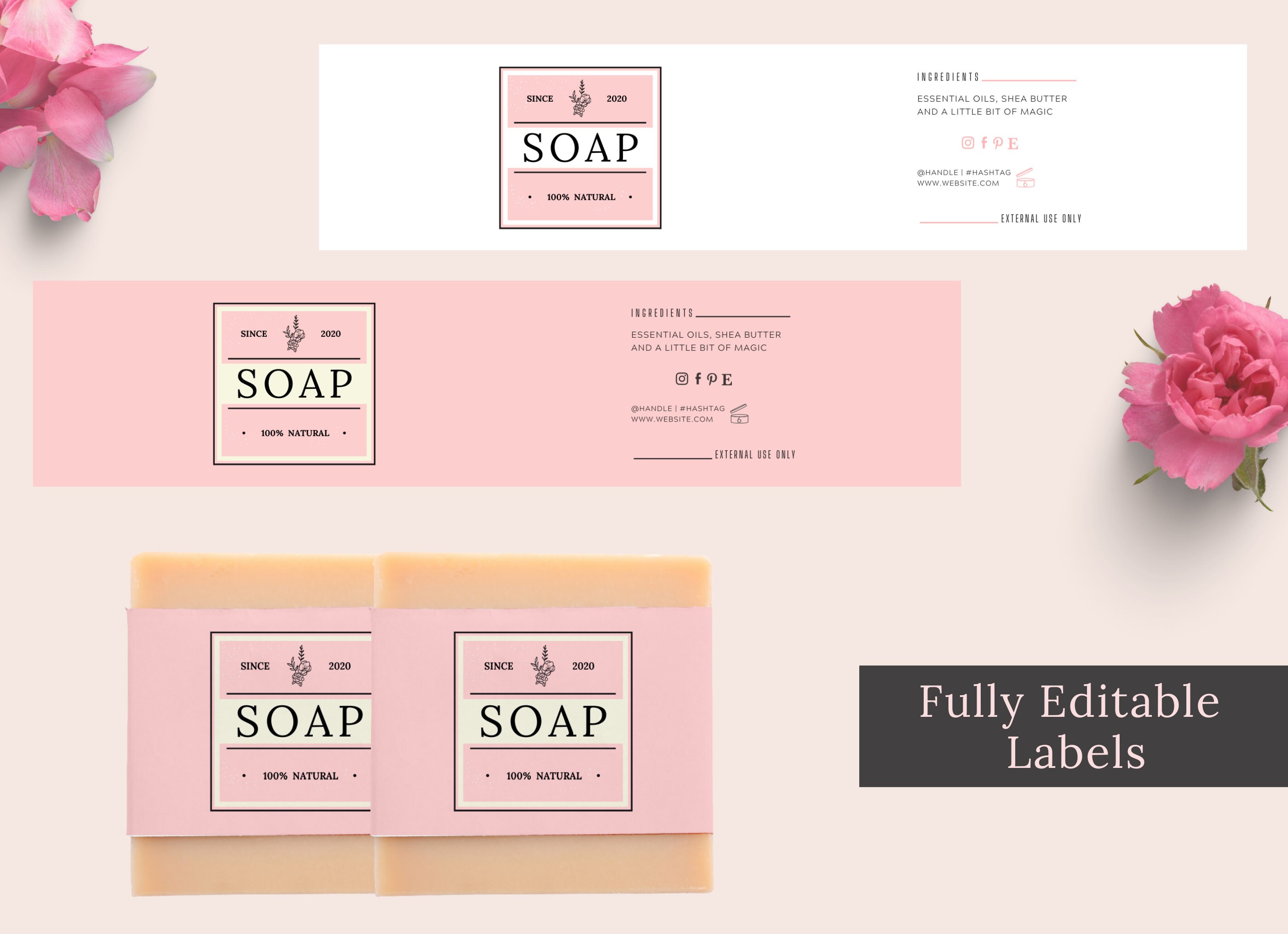soap label template printable hand soap labels soap label etsy