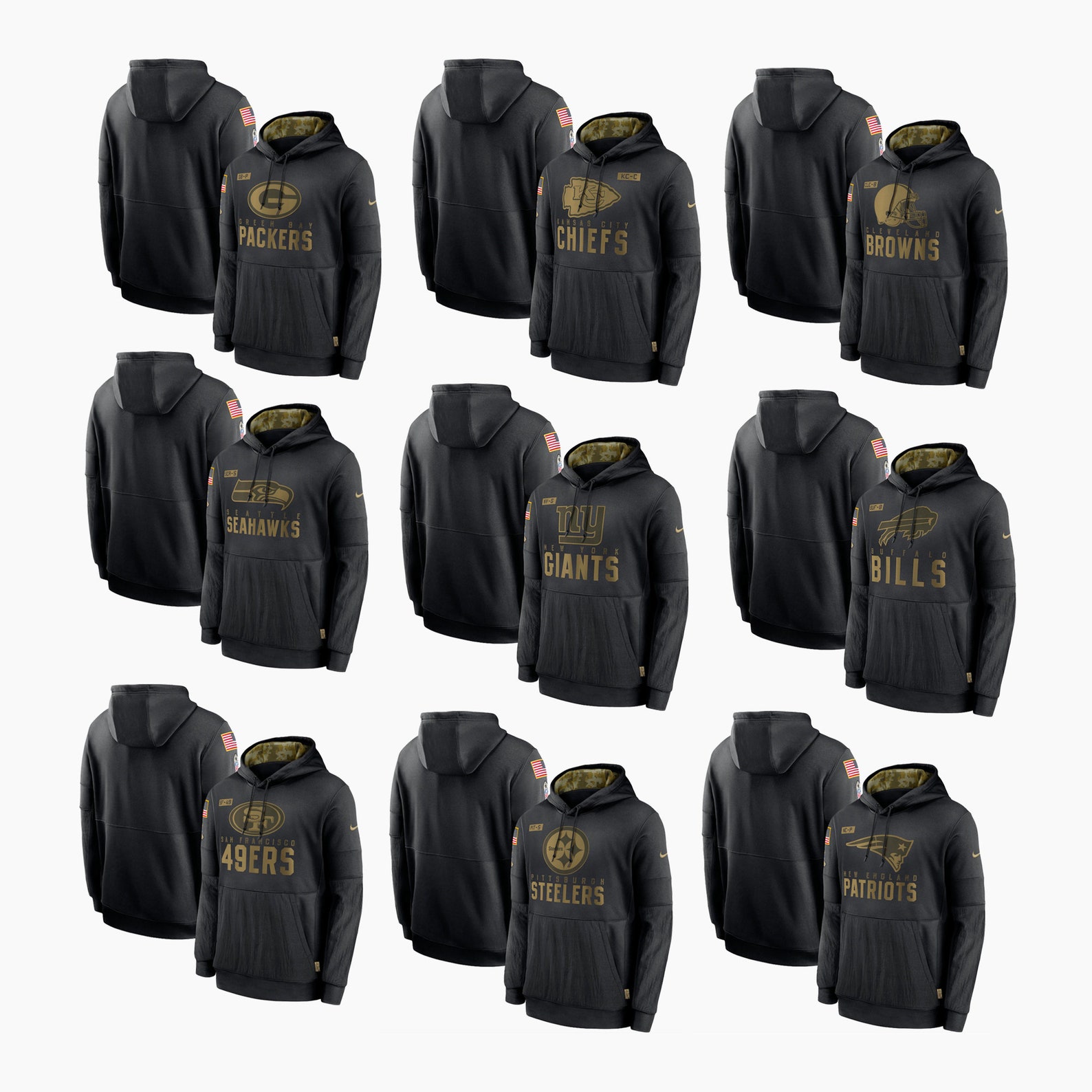 nfl salute to service hoodie