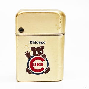 chicago cubs cigarette case Zippo MLB Cubs Logo Design Street Chrome Windproof Lighter  Zippo USA The Chicago Cubs logo commands the surface while the teams wordmark is repeated in the background of the bold Color Image design. Zippo MLB Chicago Cubs Logo