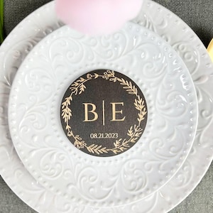 Posavasos de boda de regalo / Regalos de boda a granel, Juego de posavasos rústicos - Regalo de obsequios de fiesta de boda / Regalo de boda personalizado Recuerdos de fiesta de boda