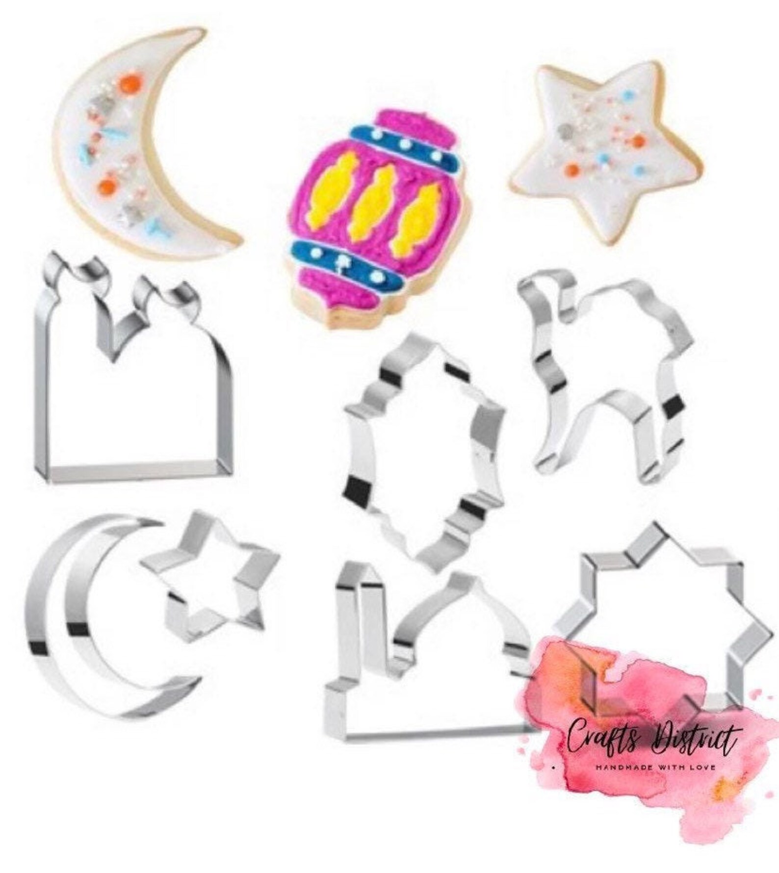 ramadan and eid cookie cutters