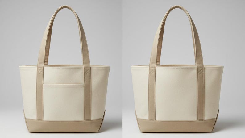 Easy Tote Bag Sewing Pattern | Beginner Friendly (PDF Download) - Etsy