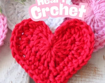 Eenvoudig gehaakt hartpatroon | Valentijnscadeau amigurumi (pdf-patroon)