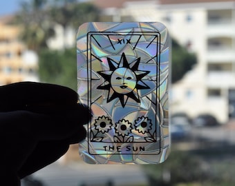 Sun Catcher zonvanger stickers zon tarotkaart