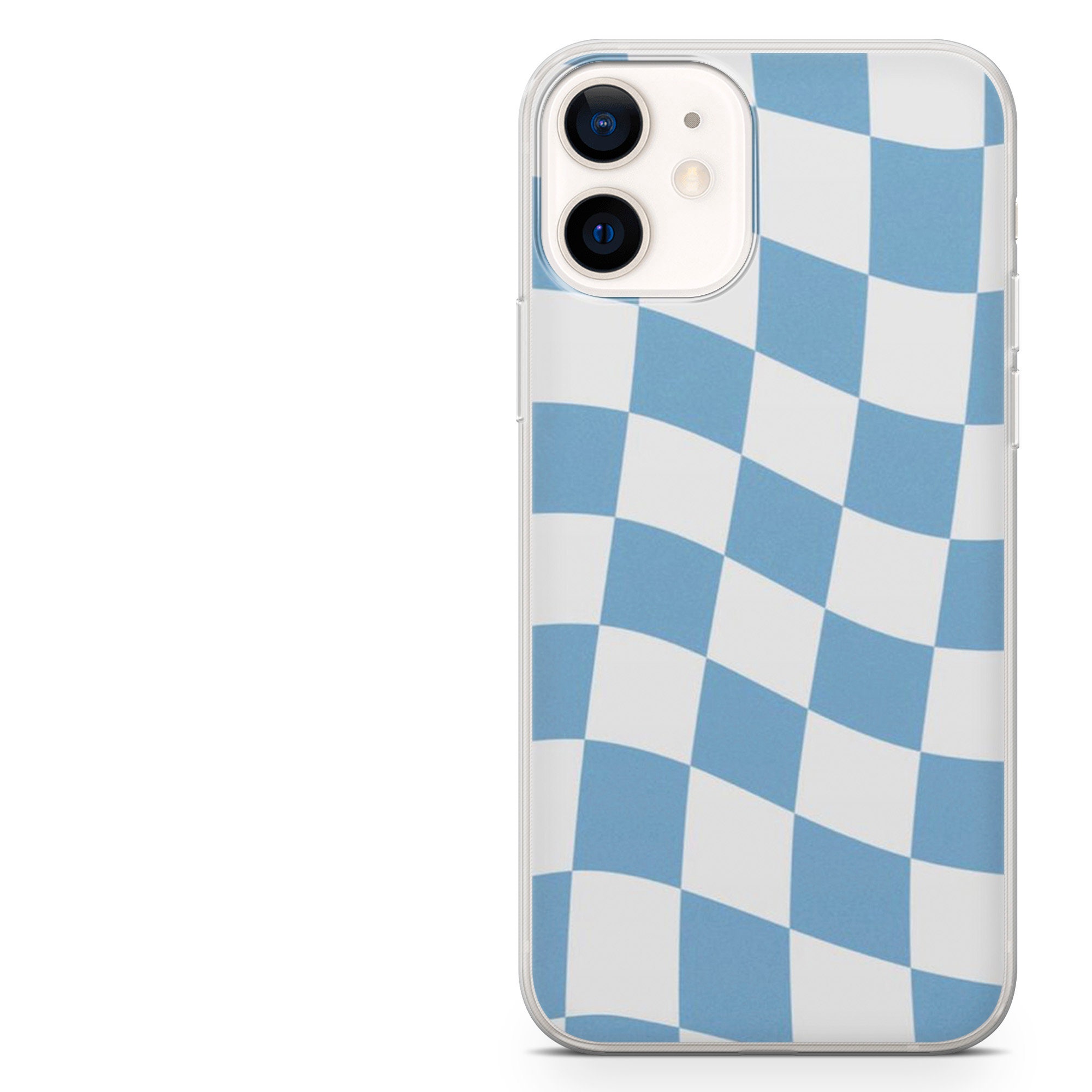 Checkered Phone Case Black and White Checkerboard Case Fits