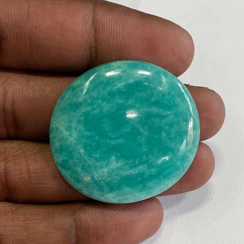 Loose Amazonite Gemstone Amazonite Natural Stone Amazonite Cab Cabochon Jewelry Stone,