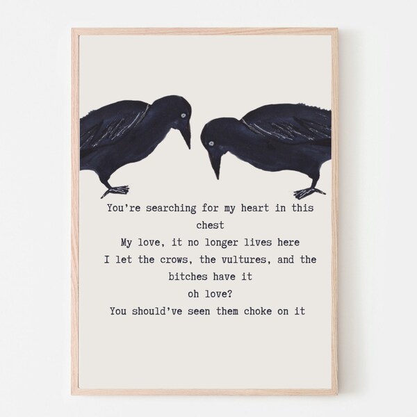 Original Crow Art Etsy