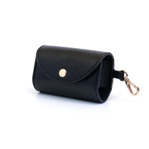 Genuine Leather Dog Poop Bag Holder, Dog Waste Holder, Poop Bag Dispenser: Handmade Premium Quality Product