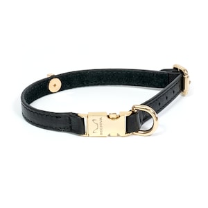 Genuine Leather Dog Collar ,Handmade Dog Collar, Small Dog Collar, Designer Dog Collar - Premium Quality