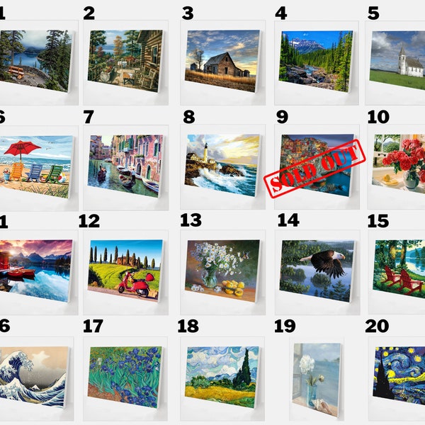 PAINT BY NUMBERS Etsy