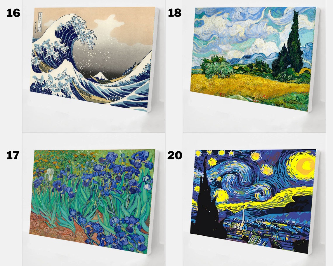 Paint by Number Kit for Adults Choose Your Kit DIY Acrylic Etsy Canada