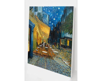 Paint By Number Kit for Adults - Cafe Terrace at Night by Van Gogh - Painting By Numbers - Easy Paint By Numbers Kit