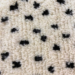 Black Dot Rug | Moroccan Dots Rug | Azilal Rug | Moroccan Rug | Colorful Dots Rug For Livingroom | Berber Dots Rug | Teppich Marokko | Beni image 8