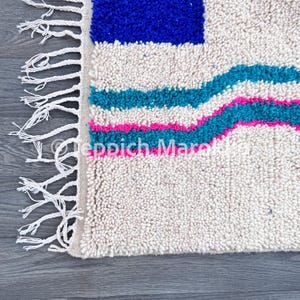 Moroccan Rug | Tapis Marocain | Teppich | Berber Carpet | Azilal Rug | Wool Rug | Area Rugs For Living Room | Berber Moroccan Rug | Moroccan image 8