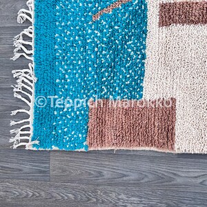 Moroccan Rug | Tapis Marocain | Teppich | Berber Carpet | Azilal Rug | Wool Rug | Area Rugs For Living Room | Berber Moroccan Rug | Moroccan image 4