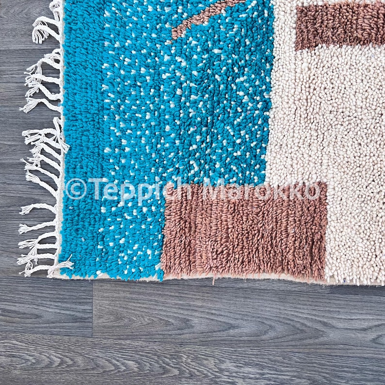 Moroccan Rug | Tapis Marocain | Teppich | Berber Carpet | Azilal Rug | Wool Rug | Area Rugs For Living Room | Berber Moroccan Rug | Moroccan image 4