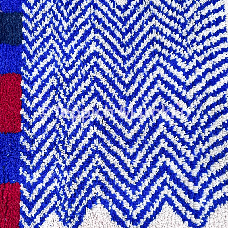 Moroccan Rug | Tapis Marocain | Teppich | Berber Carpet | Azilal Rug | Wool Rug | Area Rugs For Living Room | Berber Moroccan Rug | Moroccan image 5