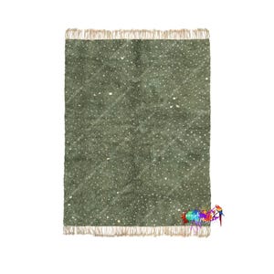 Green Beni Mrirt | Fabulous Moroccan Rug | Area Rugs | Wool Rug | Teppich | Boho Rug | Tapis Marocain | Made To Order | Beni Mrirt Rug