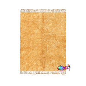 Gold Beni Mrirt | Fabulous Moroccan Rug | Area Rugs | Wool Rug | Teppich | Boho Rug | Tapis Marocain | Made To Order | Beni Mrirt Rug | Soft