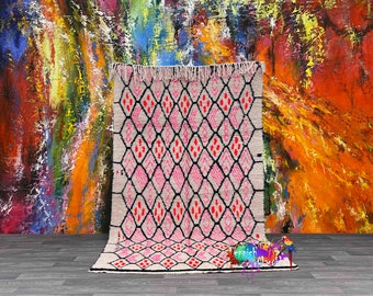 Moroccan Rug | Azilal Rug | Wool Rug | Tapis Berbere | Carpet | Custom Rug | Berber Rug | Handmade | Berber Carpet | Gift Housewarming