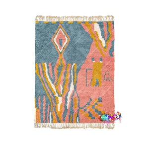 Soft Beni Mrirt | Fabulous Moroccan Rug | Area Rugs | Wool Rug | Teppich | Boho Rug | Tapis Marocain | Made To Order | Beni Mrirt Rug