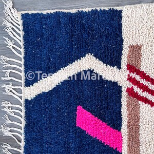 Moroccan Rug | Tapis Marocain | Teppich | Berber Carpet | Azilal Rug | Wool Rug | Area Rugs For Living Room | Berber Moroccan Rug | Moroccan image 6