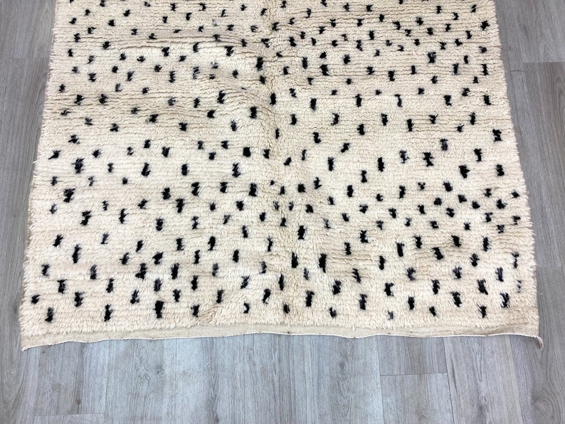 Black Dot Rug | Moroccan Dots Rug | Azilal Rug | Moroccan Rug | Colorful Dots Rug For Livingroom | Berber Dots Rug | Teppich Marokko | Beni image 3