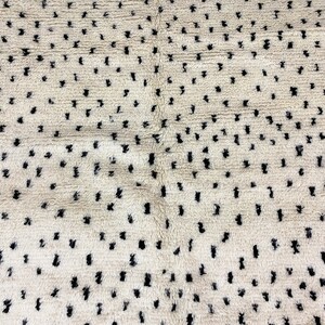 Black Dot Rug | Moroccan Dots Rug | Azilal Rug | Moroccan Rug | Colorful Dots Rug For Livingroom | Berber Dots Rug | Teppich Marokko | Beni image 4