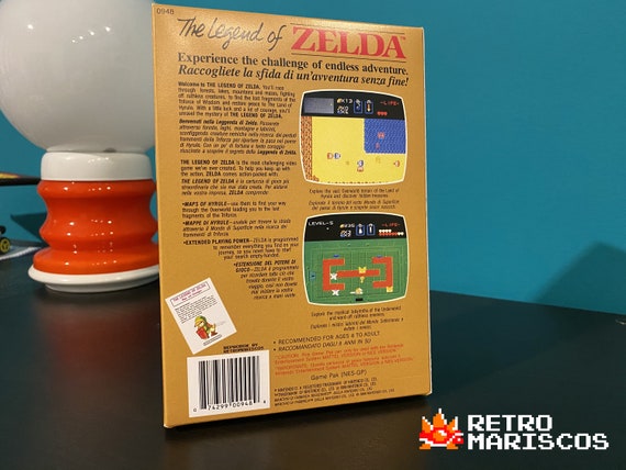 NES Zelda, The Legend of Classic SeriesBox My Games! Reproduction