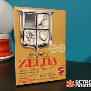 REPROBOX REPRODUCTION La Légende de Zelda - Nintendo NES - Version Mattel