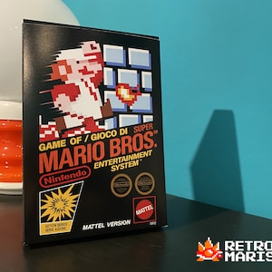 REPROBOX REPRODUKTION Super Mario Bros - Nintendo NES - Mattel-Version