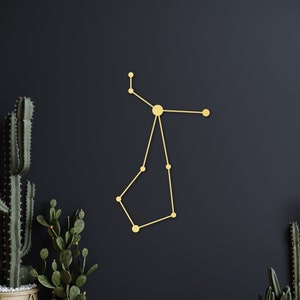 Boötes wall decor, arcturus star, herdsman constellation, celestial decor, greek mythology decor, astronomy decor, constellation art